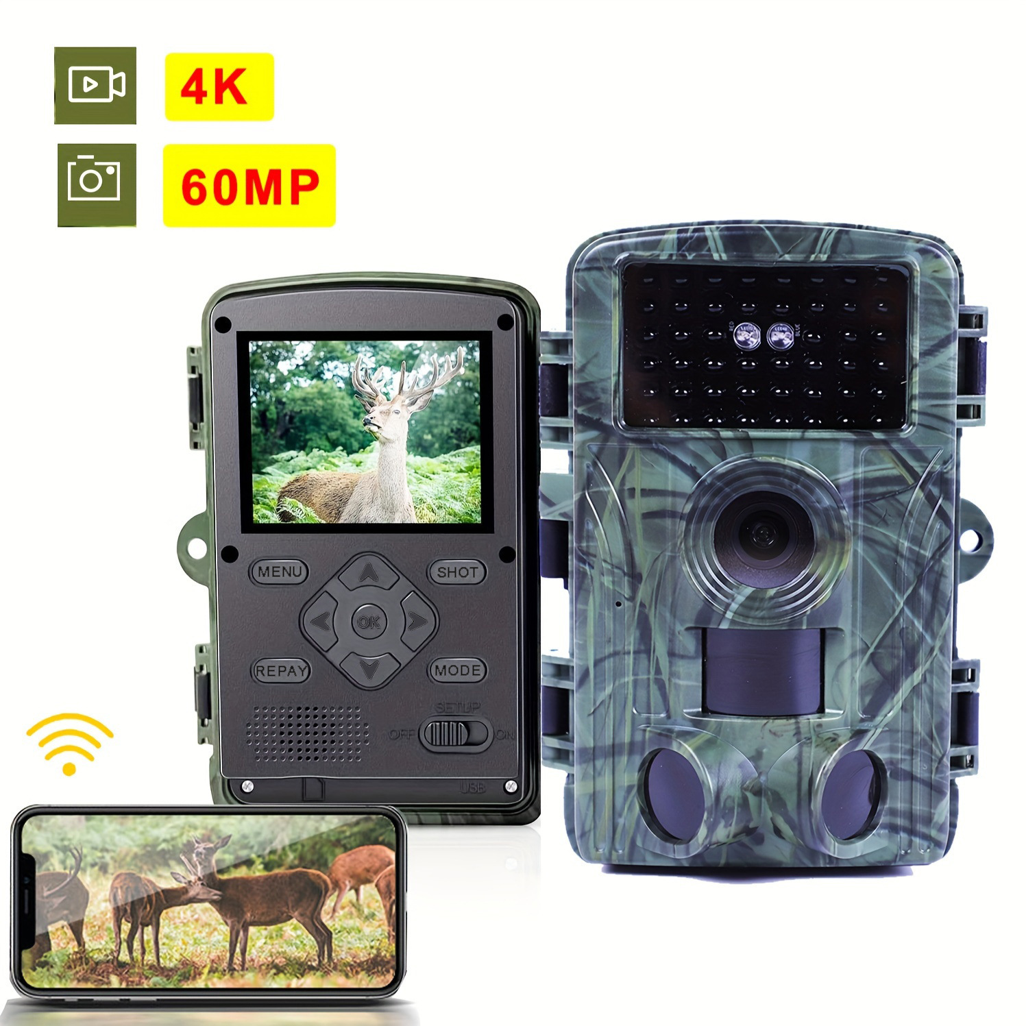Камера уличная 4K с Wi-Fi и Bluetooth оптом из Китая — фотография поставщика