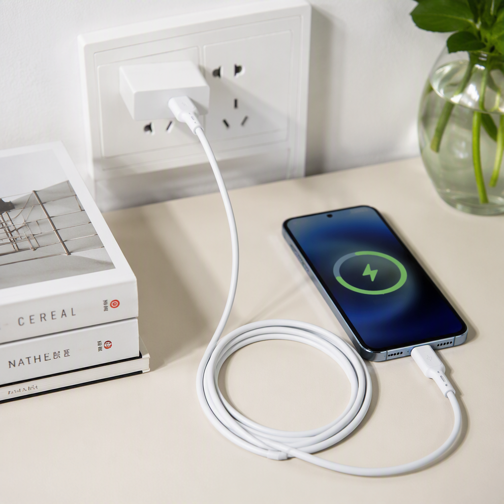 Кабель USB для быстрой зарядки и передачи данных оптом из Китая — фотография 2