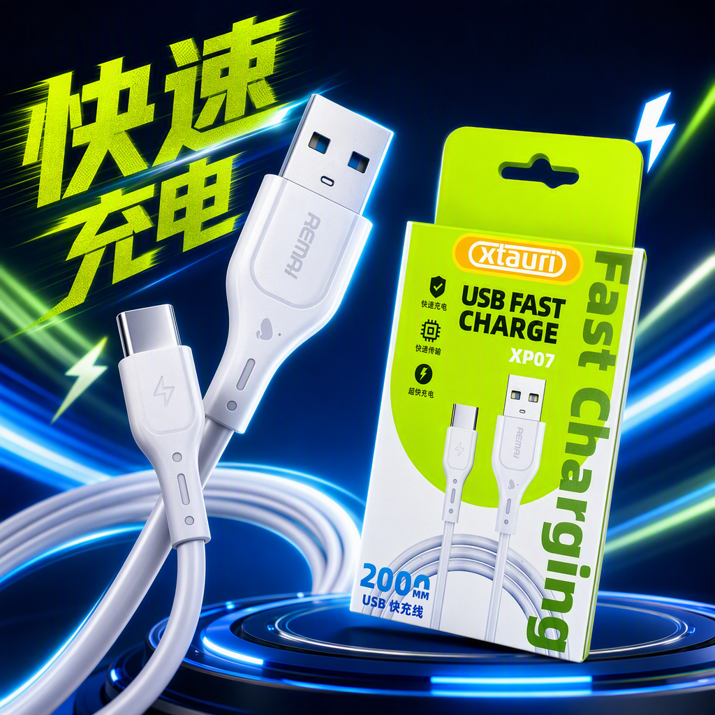 Кабель USB для быстрой зарядки и передачи данных оптом из Китая — фотография 3