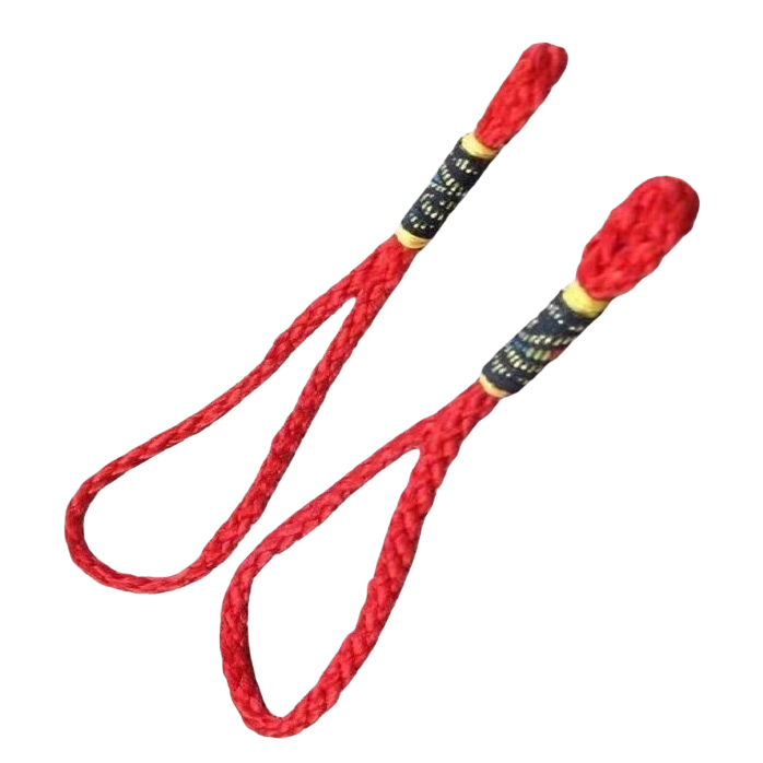 Подвеска красная ручного плетения оптом из Китая — фотография 5