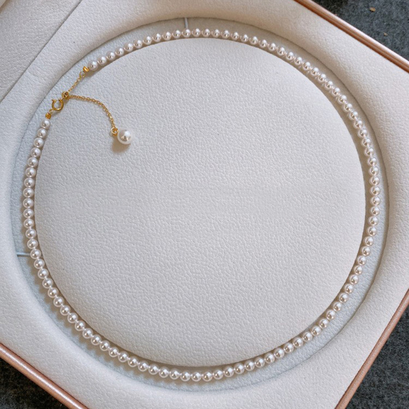 Колье женское с мелким жемчугом оптом из Китая — фотография поставщика