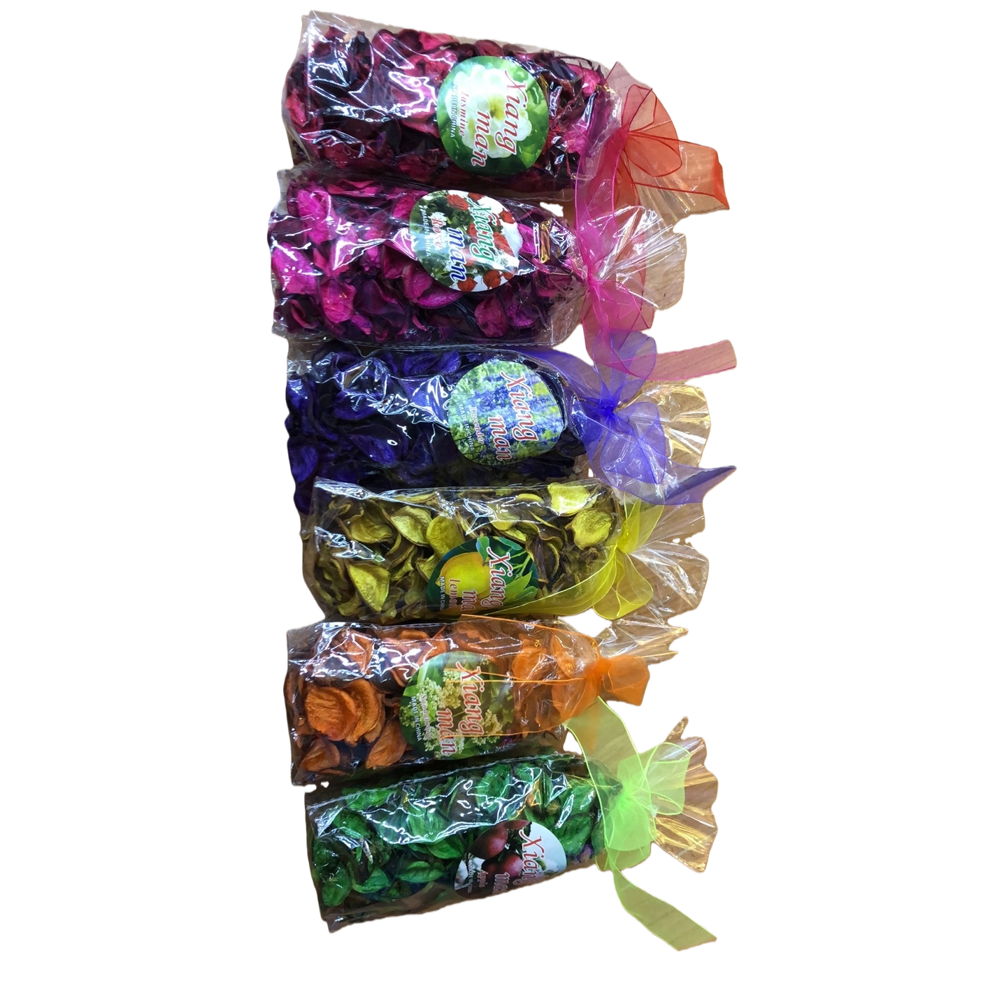 Букет разноцветных сухоцветов для декора оптом из Китая — фотография 5