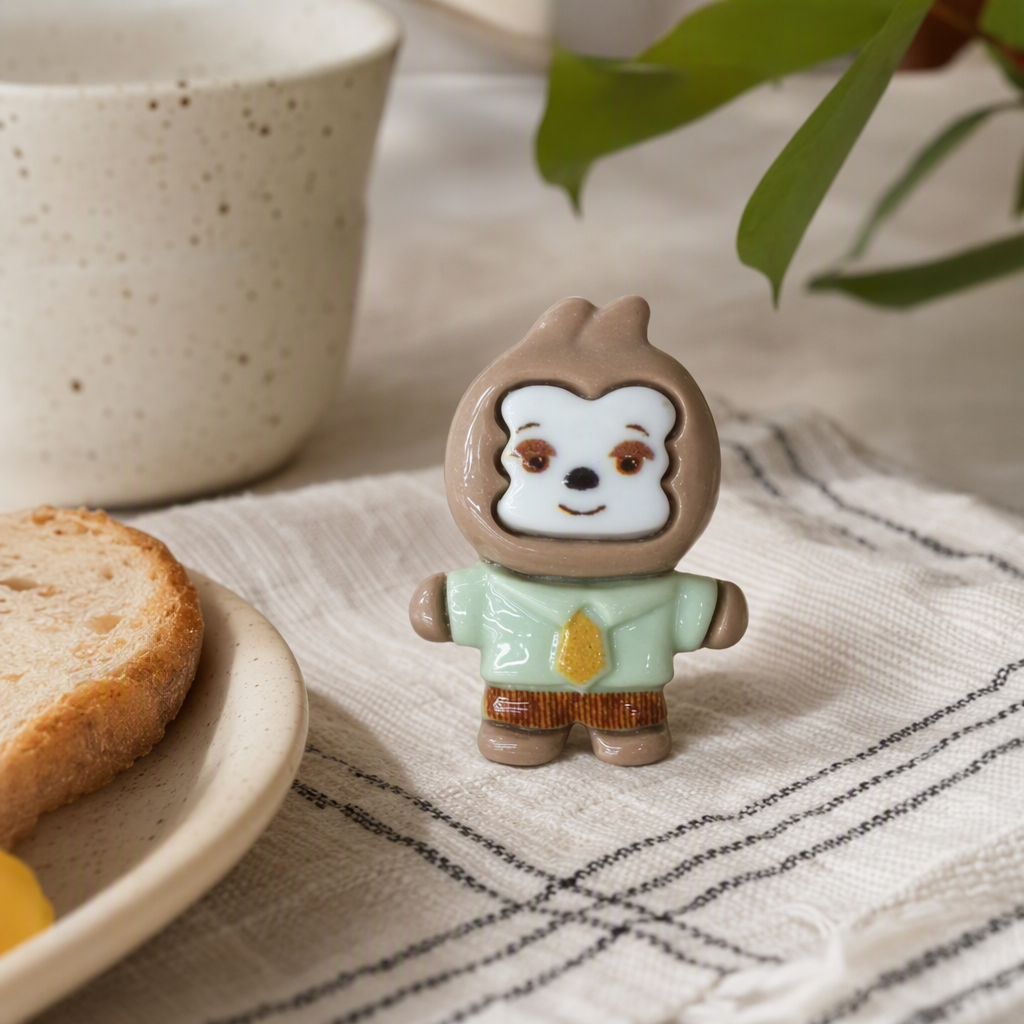 Игрушка медвежонок с белой мордочкой оптом из Китая — фотография 2
