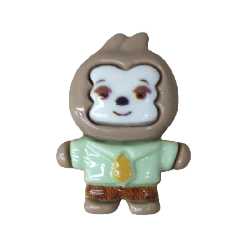 Игрушка медвежонок с белой мордочкой оптом из Китая — фотография 5