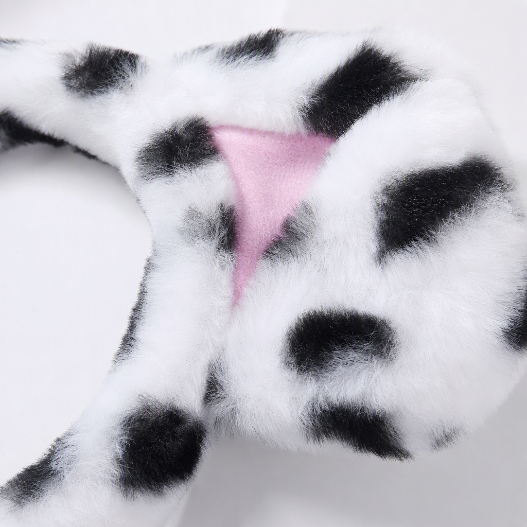Обруч для волос плюшевый с кошачьими ушками оптом из Китая — фотография 4