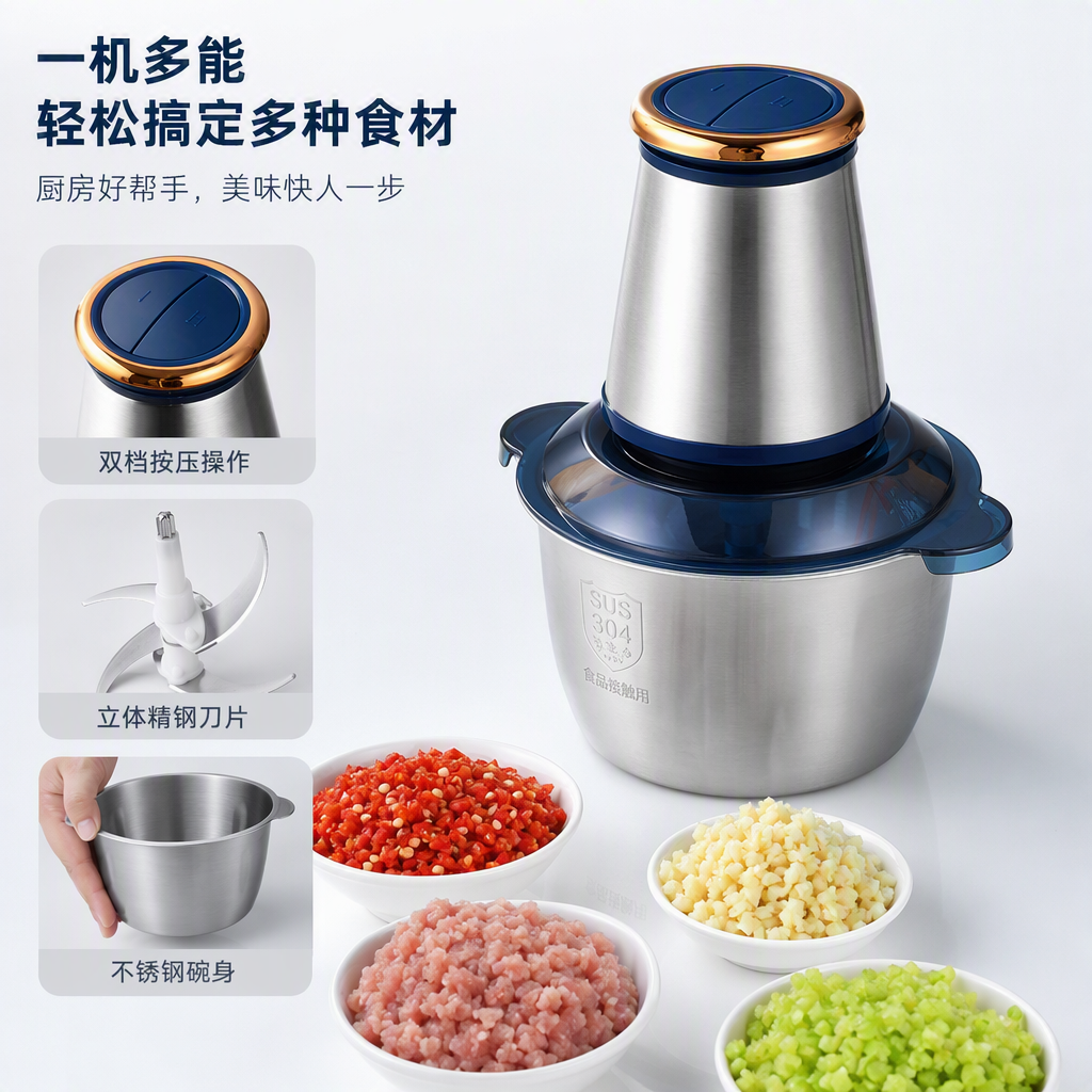 Машина для нарезки мясных продуктов оптом из Китая — фотография 2