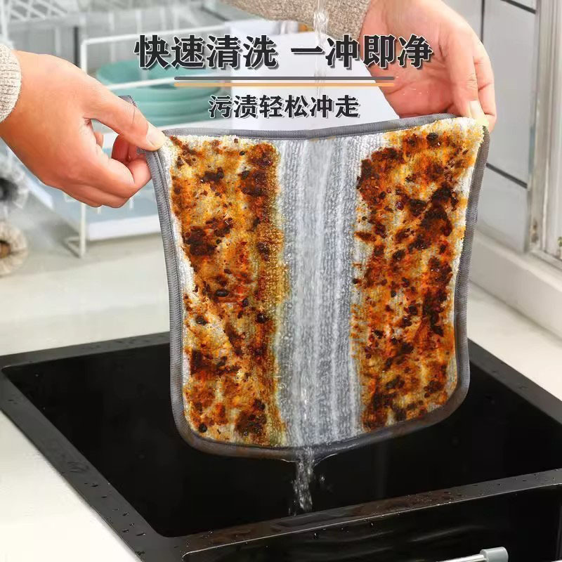 Салфетка утолщённая для уборки кухни оптом из Китая — фотография 2