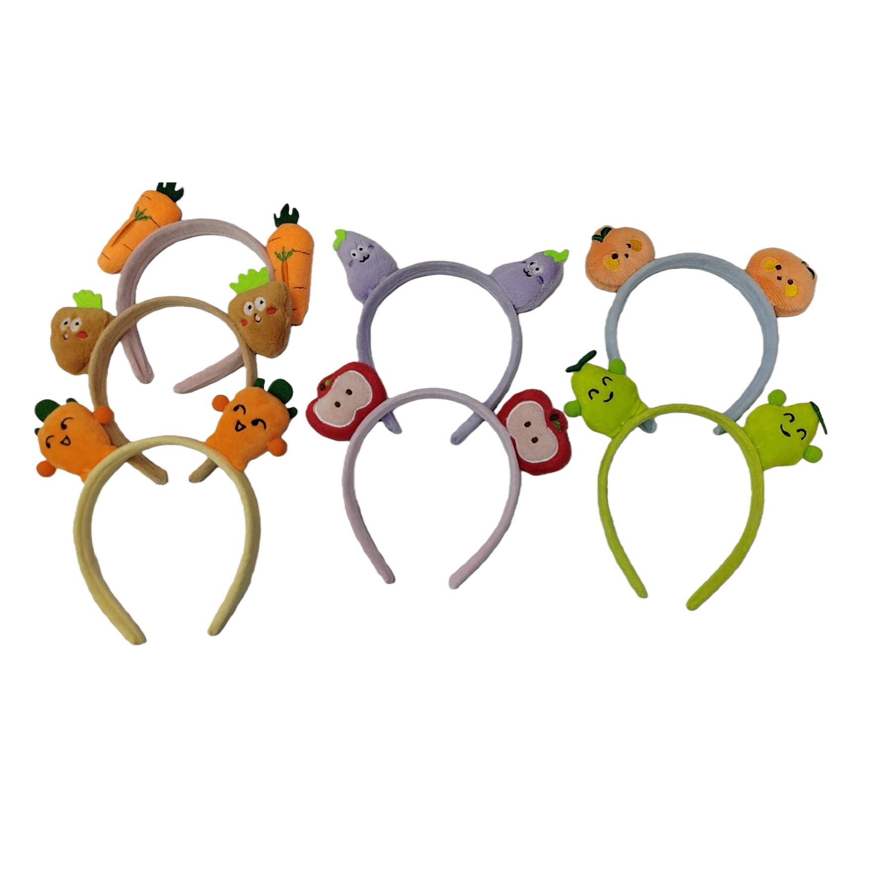 Резинка детская с разноцветными фруктами оптом из Китая — фотография 5