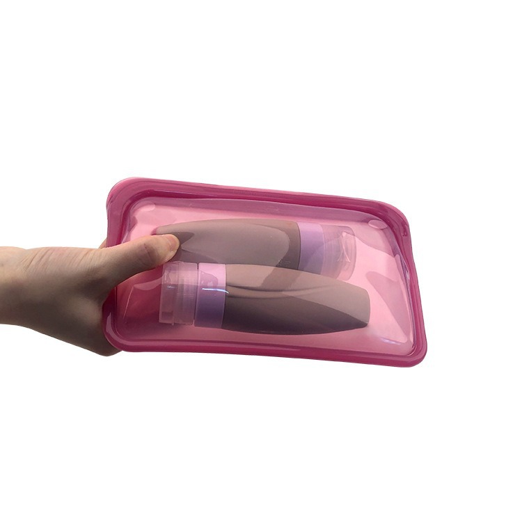 Пакет силиконовый многоразовый для продуктов 400 мл оптом из Китая — фотография 2