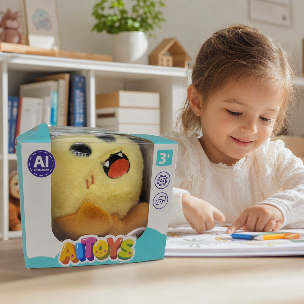 Игрушка-подушка жёлтый плюшевый медведь оптом из Китая — фотография 2