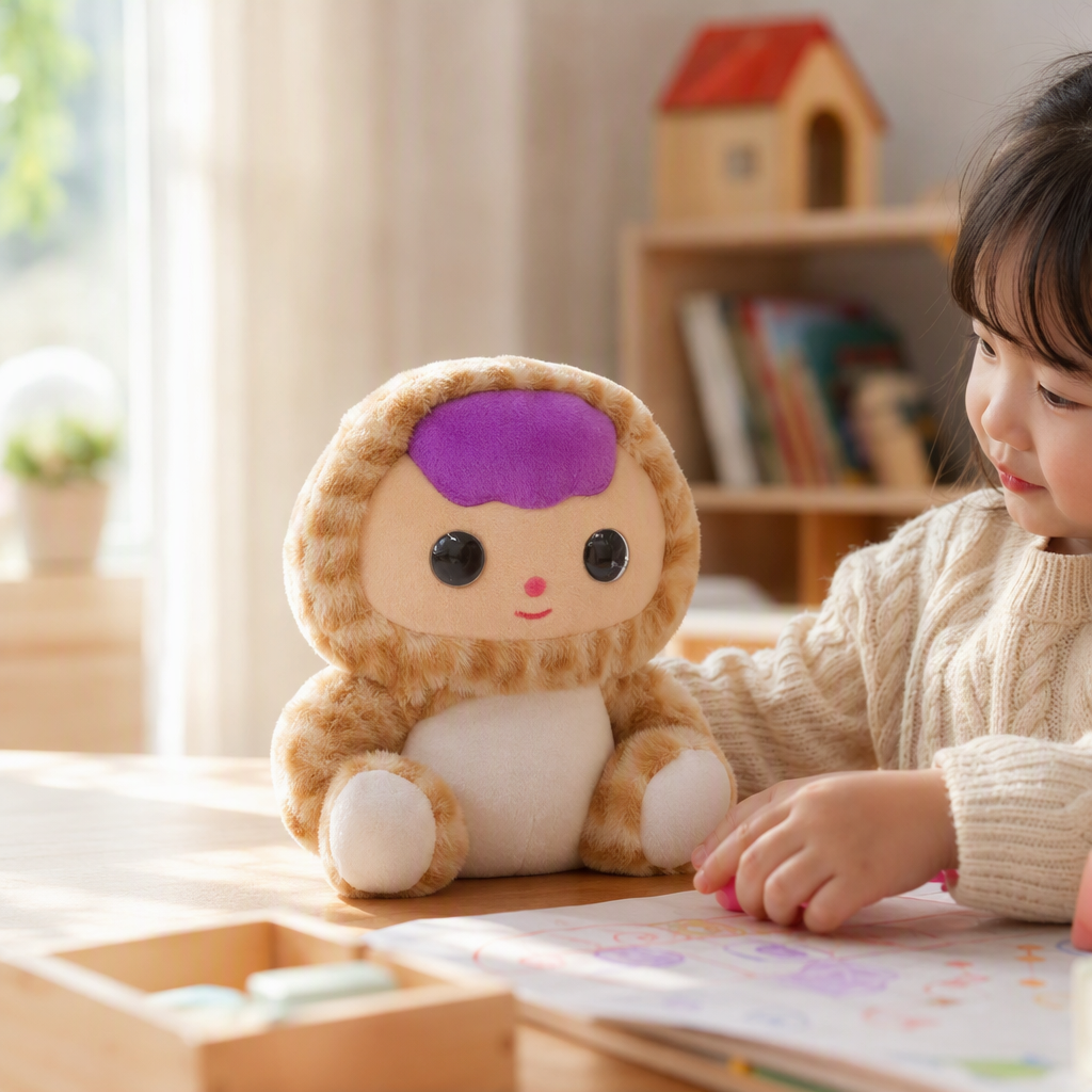 Игрушка-подушка плюшевая в цветной упаковке оптом из Китая — фотография 2