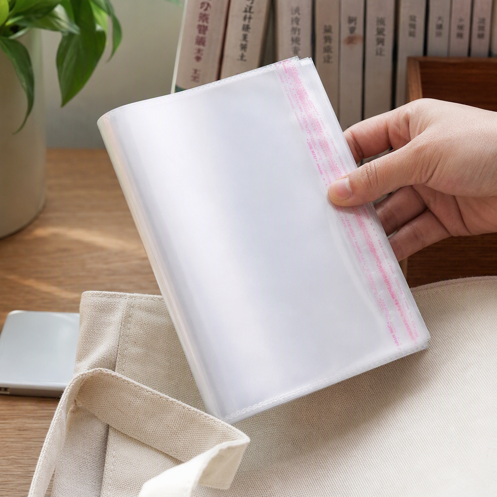 Пакеты прозрачные для продуктов, 50 штук оптом из Китая — фотография 2