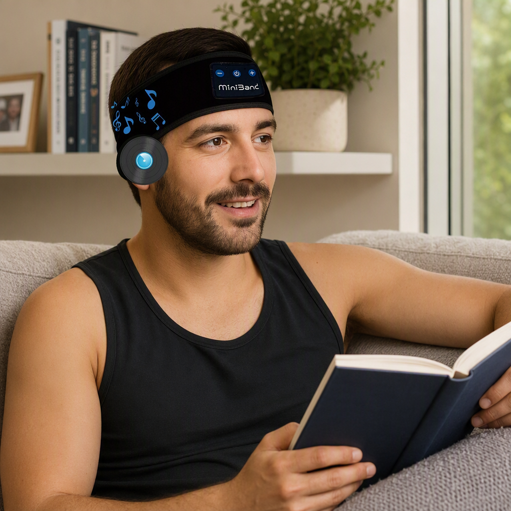 Повязка на голову спортивная с Bluetooth оптом из Китая — фотография 2