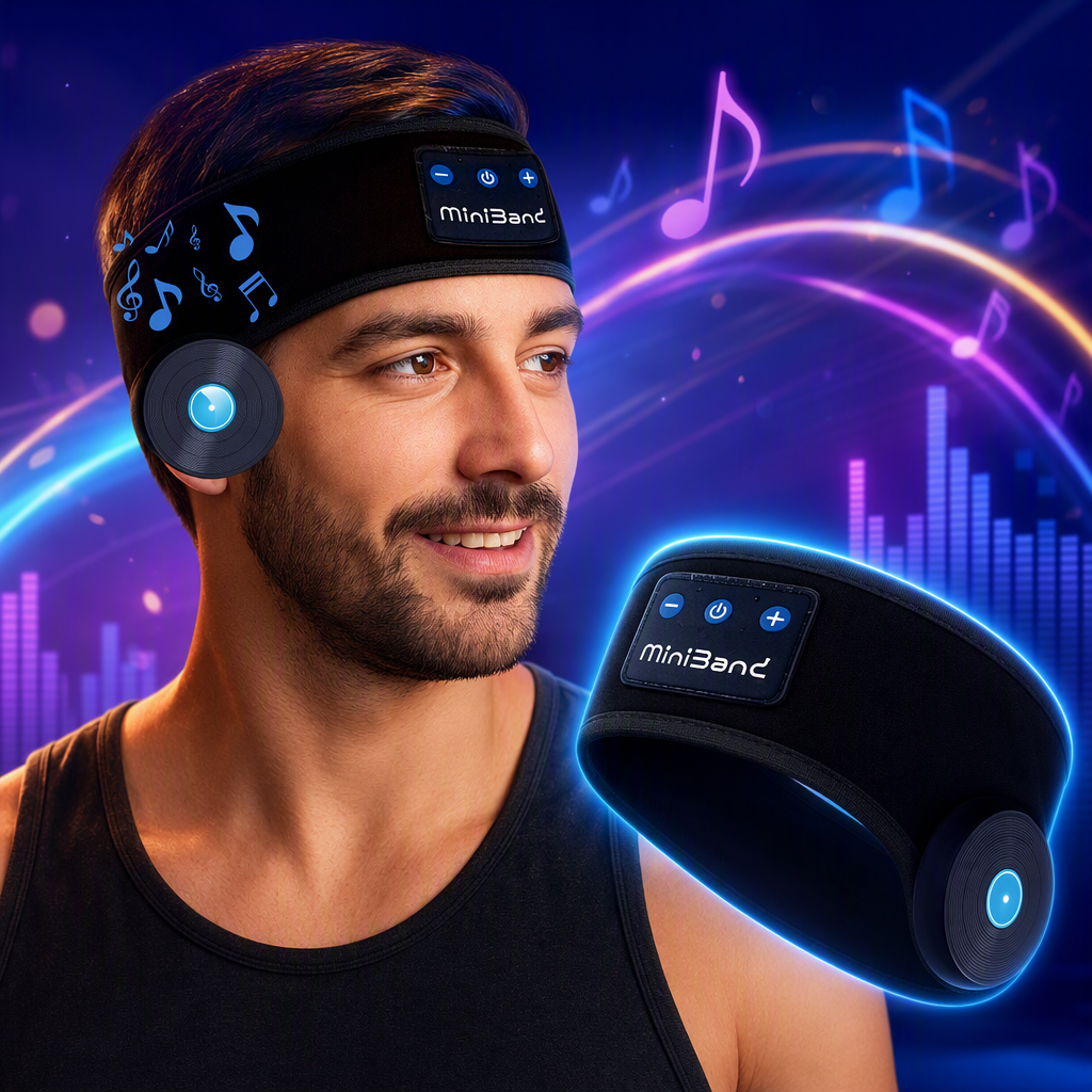 Повязка на голову спортивная с Bluetooth оптом из Китая — фотография 3