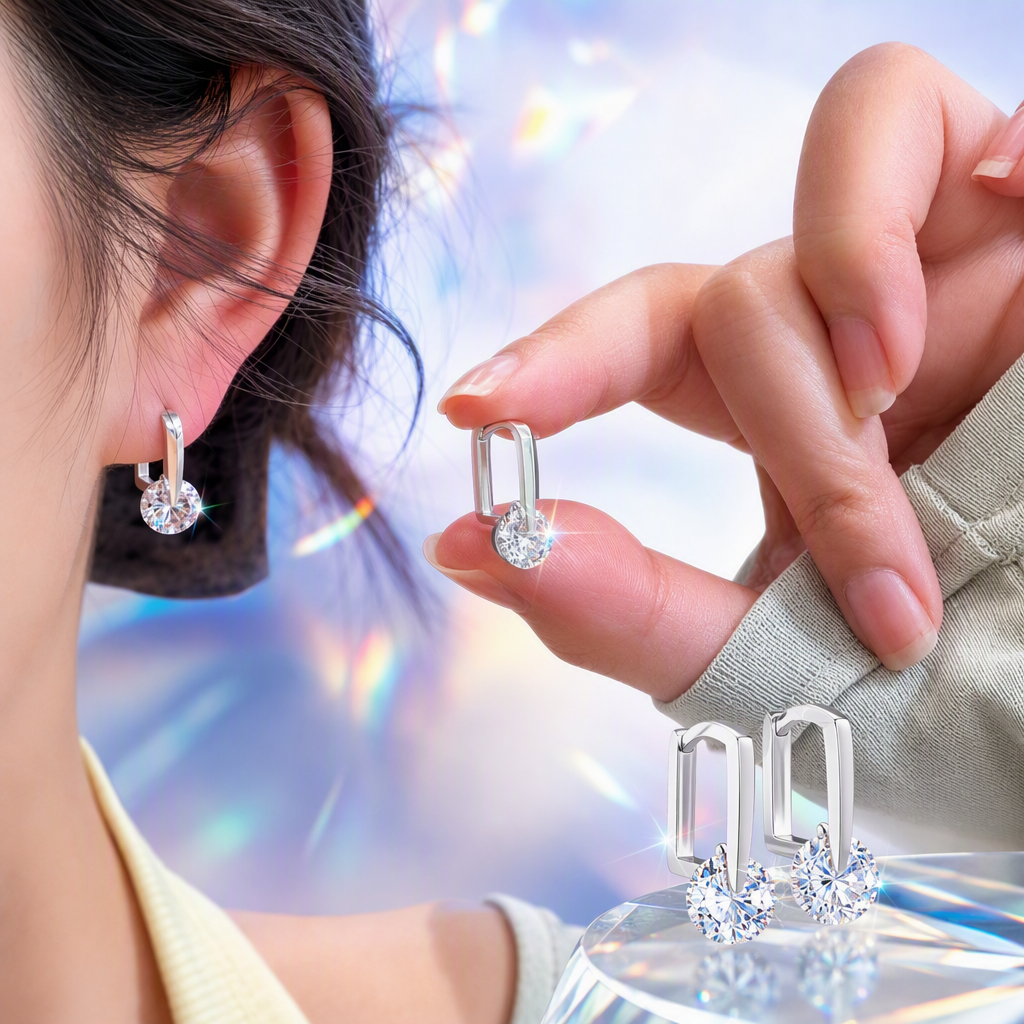 Серьги-кисточки серебристые оптом из Китая — фотография 3