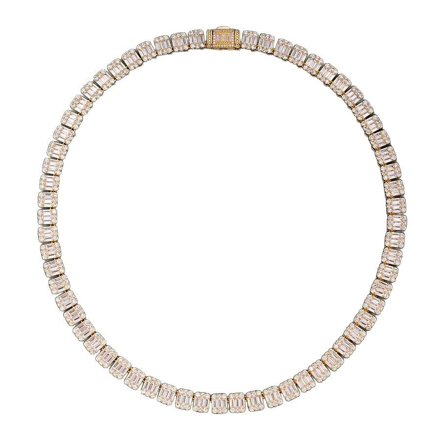 Цепь с фианитами 8 мм оптом из Китая — фотография 5